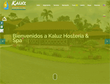 Tablet Screenshot of hosteriakaluz.com